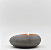 Cobblestone Candlestick Aroma Plaster Silicone